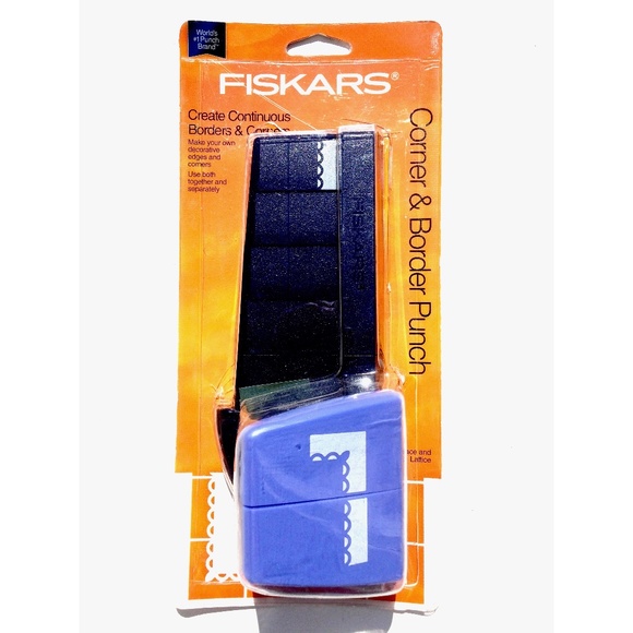 Fiskars Border and Corner Punch Lace and Lattice 01-005119 - Picture 1 of 6